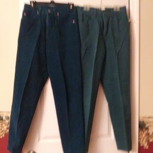 Lot of 2 Vintage Women's Colored Jeans - Rio by Steve Marden and Essential